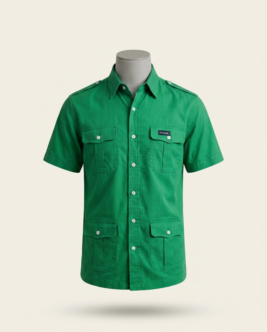 Ensemble Chemise et Short Safari Urbain